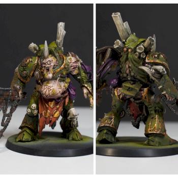 Daemon Prince of Nurgle by Just Paint It