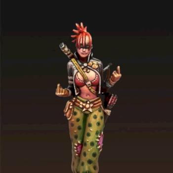Punkapocalyptic. Badass girl by Bad Roll Games