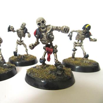 bloodbowl skeletons by sam wilson