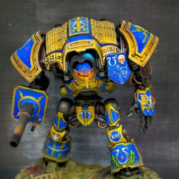 Ultramarines Imperial Knight by Piriney