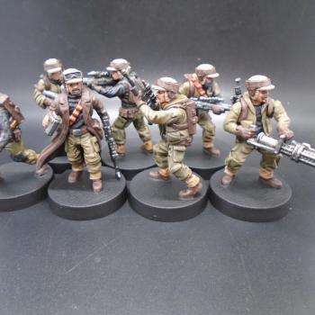 Star Wars Legion Painted Rebel Trooper Unit Expansion by w013ejb