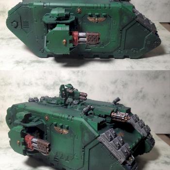 Land Raider Redeemer by Warhamming