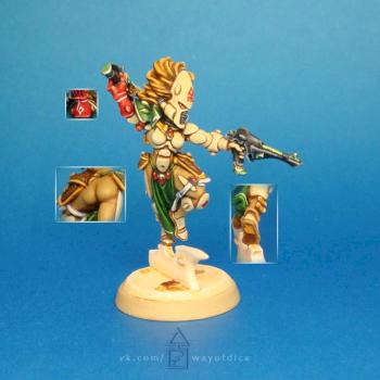 Aeldari Howling Banshee by Way of Dice