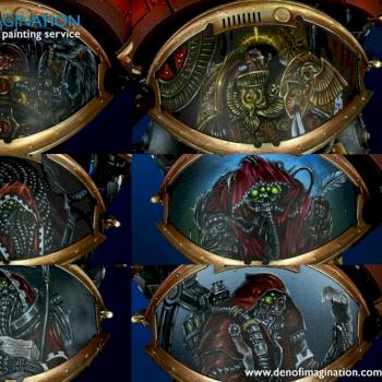 Mechanicus freehands by DEN of IMAGINATION