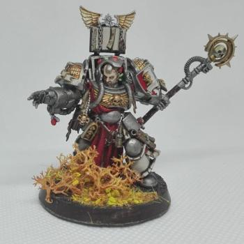 Grey knight Librarian by Thyrus