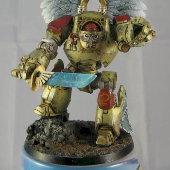 Blood Angels Sanguinary Contemptor by Martin Lymer
