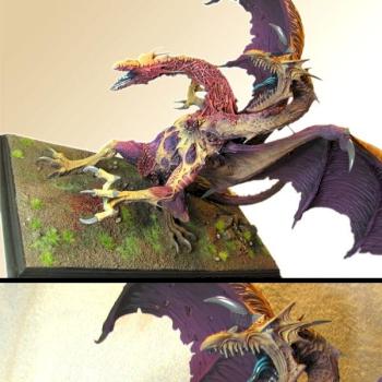 Two-Headed Chaos Dragon by Kara Jane