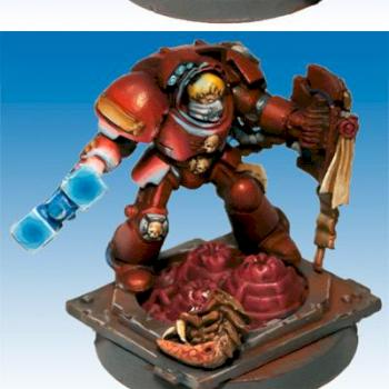 Blood Angels Terminator with Hammer and Shield 2 by nazgash