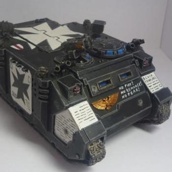 Black Templar Rhino by Dim0N
