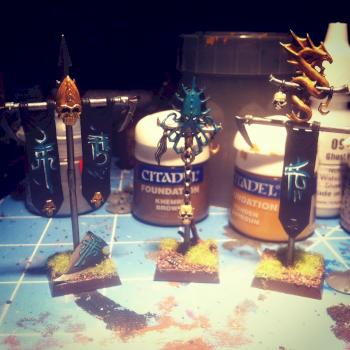 Dark Elf Unit Fillers/Campaign Markers by gosford