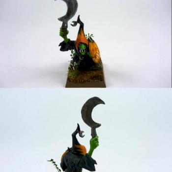 Night Goblin champion by Rogue Potato