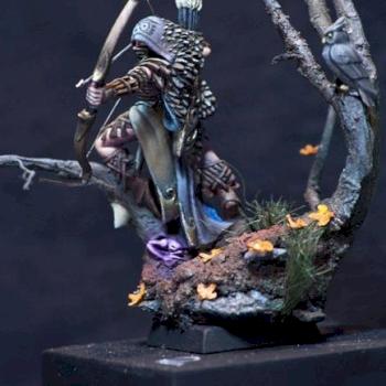 Howl hunter, wood elf archer by rivalord