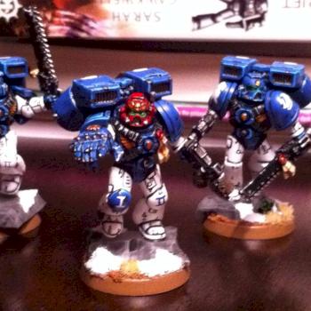 Vengeance Legion assault Marines by njdaniel