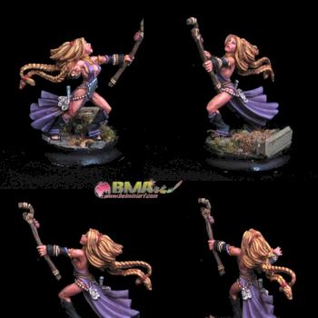 Seoni, Iconic Female Sorceres by belminiart
