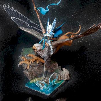 Ulthuan defender: Althran by Pinza