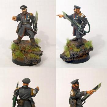 Cadian company commander by Tryzna