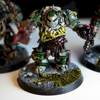 Death Guard Terminators by AgnostosTheos