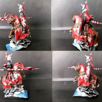 Warhammer Bretonnian of Unicorn by tinman755