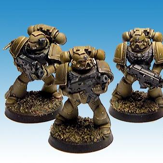 Space Marine Combat Squad by BoogeyMan