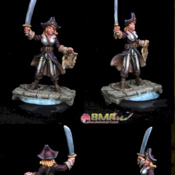Vandora Waverunner, Female Pirate by belminiart