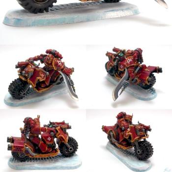 Pre-Heresy Thousand Sons Bike Sergeant by Skits