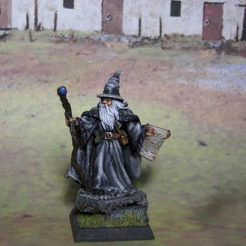 Lorus Hightower, Wizard (modified) by ipaintminiatures