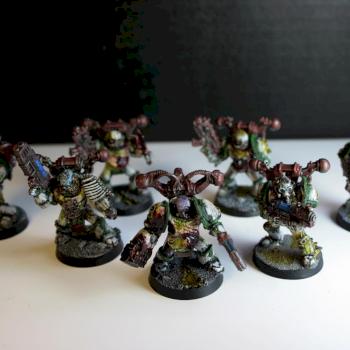Plague Marines by AgnostosTheos