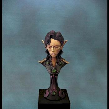 Elf Bust by Ivan_Serra