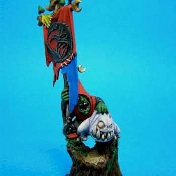 Night goblin BSB by LukaszCyranski