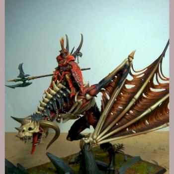 Vampire Lord on Zombie Dragon by miho_zhang