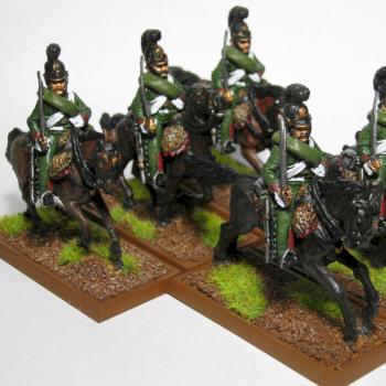 Perry FN39 French Napoleonic Chasseurs a Cheval by ipaintminiatures