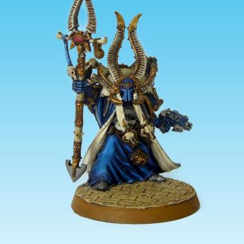 Ahriman of the Thousand Sons by Grizzlybeer
