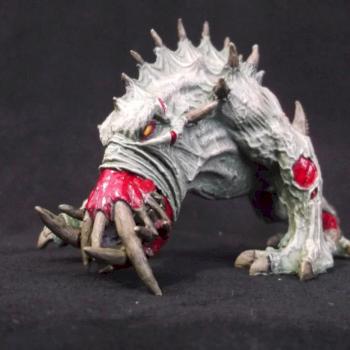 Giant spined chaos beast by Engrimmvh
