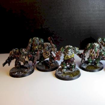 Death Guard Terminators by AgnostosTheos