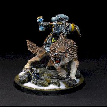 Space Wolves Thunderwolf Cavalry by Modelling Art Studio