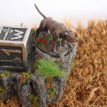 Witch hunter & hound - Turncounter by Warhammer-Weib
