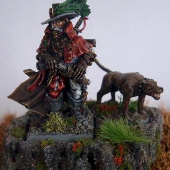 Witch hunter & hound - Turncounter by Warhammer-Weib