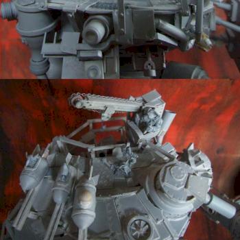 Stompa orc Ork titan war machine unique magnetic romowable by turbo