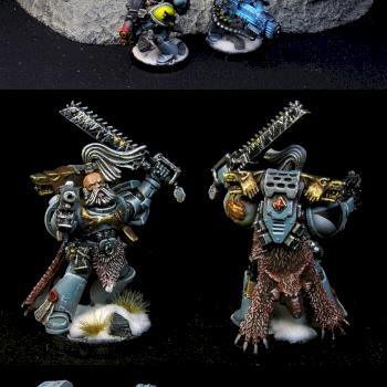 Space Wolves Long Fangs by Modelling Art Studio