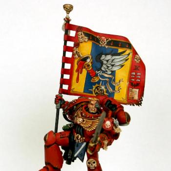 Artemis Blood Angels standard bearer 2005 by RAFF