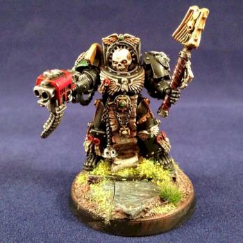 40k Dark Angels terminator chaplain by nzd31155