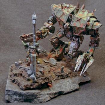 Forge World Nurgle Death Guard Contemptor by greeble