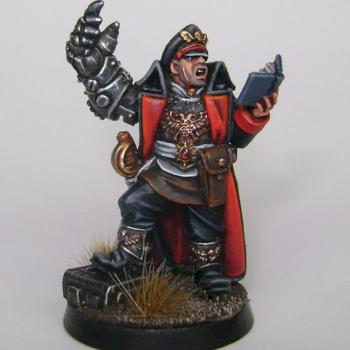 Imperial Guard Commissar by TheFireDrake