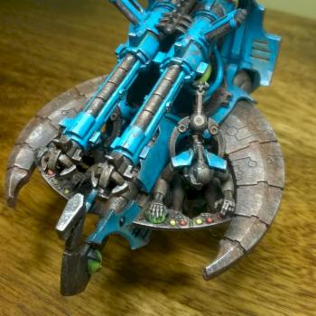 Necron Annihilation Barge by ryleh
