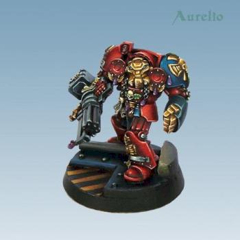 Space Hulk Terminator Brother Leon by aurelio