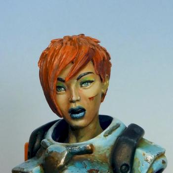 space woman by marc. c