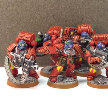 Blood angels Devastator squad. by mataius