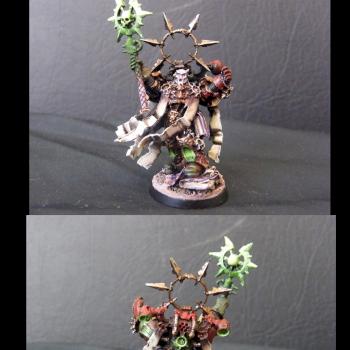 Chaos Space Marine Dark Apostle by Tommytanka