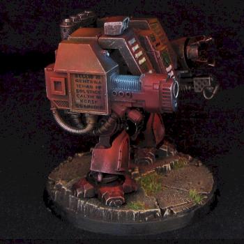 Space Marine Venerable Dreadnought by Niordd