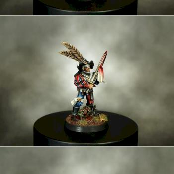 Empire Captain with gory sword. by Hexer